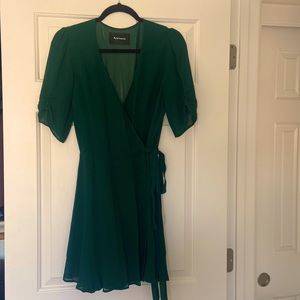 New Reformation Wrap Mini Dress